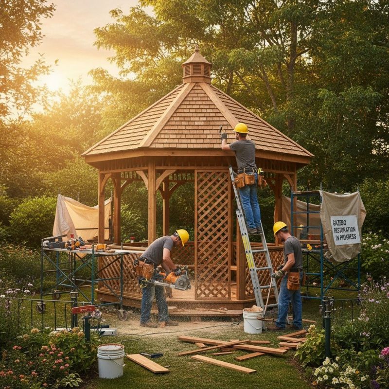 Heavy Duty Gazebo Installation
