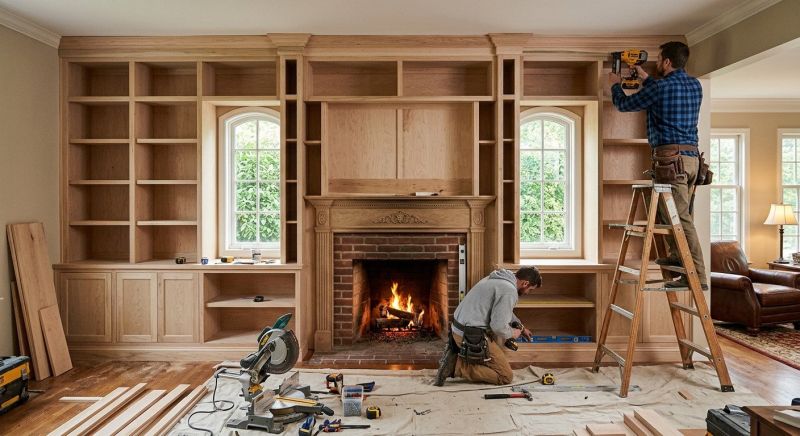 Bookcase Installation in Annapolis, MD