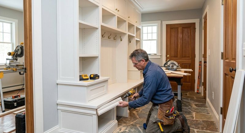 Builtin Cabinets Installation in Greensboro, NC