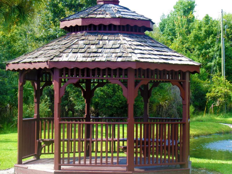 Heavy Duty Gazebo Installation detail